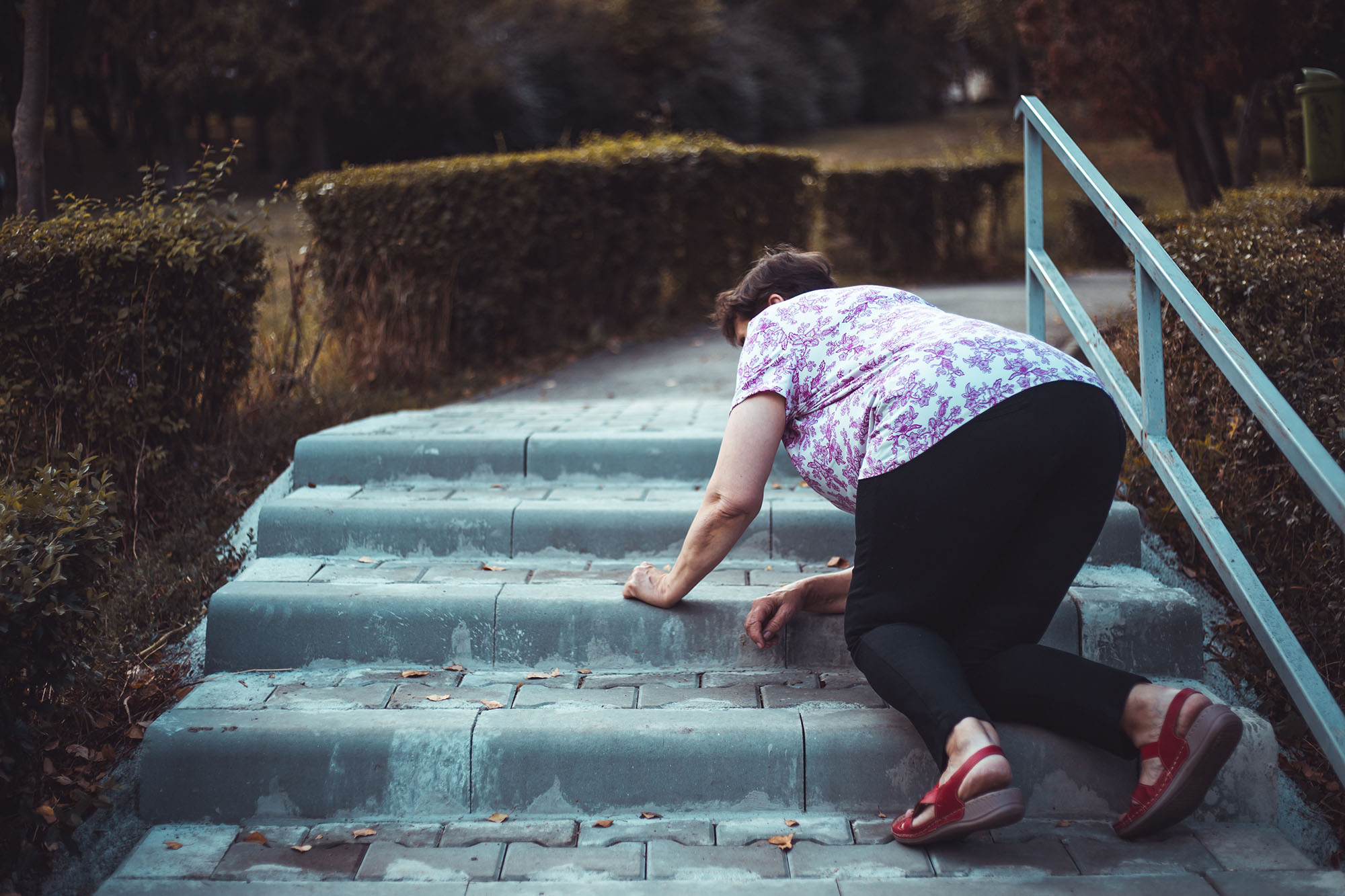 slip and fall on stairs public place accident solicitors Aberdeen