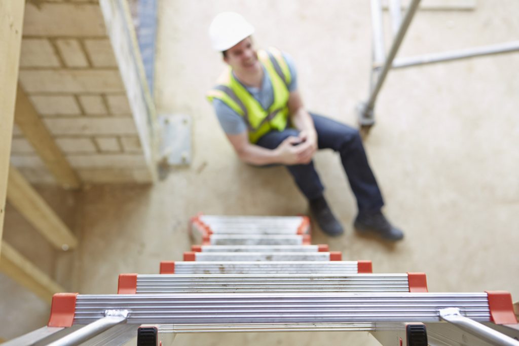 Construction Worker Fall - workplace accident compensation claims Aberdeen