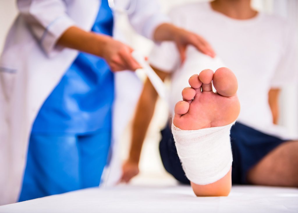 foot injury compensation, crush foot claims solicitors Aberdeen